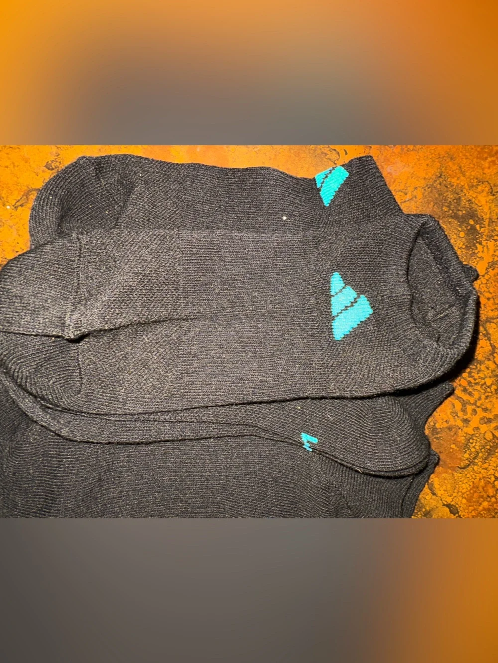 NWOT Men's Black No-Show Socks - Pack